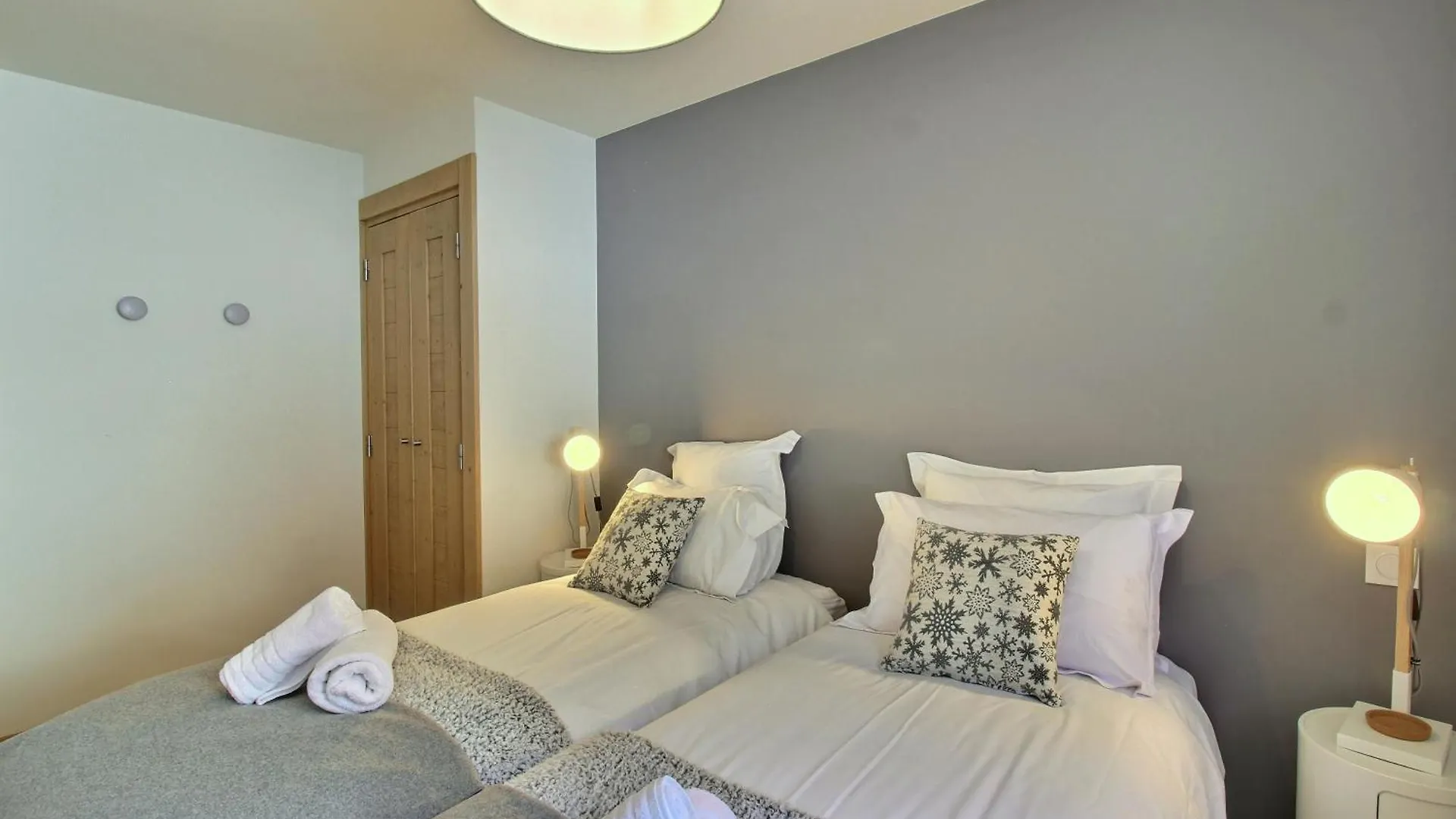 Arc 1600, Le Ridge, Appartement 12 Personnes Duplex Vue Montagne - Ski Aux Pieds - Sauna, Hammam, Jacuzzi, Piscine Les Arcs  Fransa