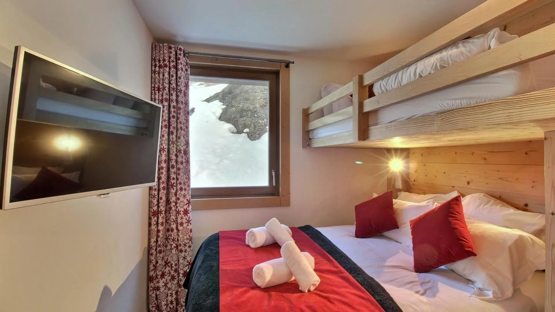 Arc 1600, Le Ridge, Appartement 12 Personnes Duplex Vue Montagne - Ski Aux Pieds - Sauna, Hammam, Jacuzzi, Piscine Les Arcs  0*, Les Arcs (Savoie)