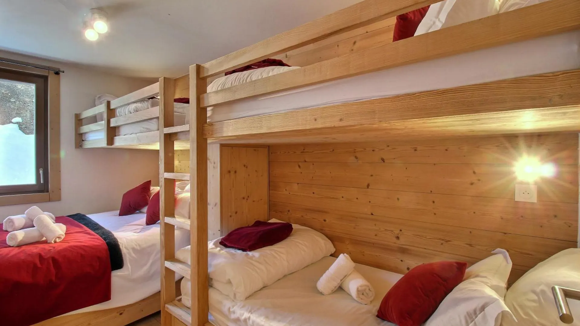 Arc 1600, Le Ridge, Appartement 12 Personnes Duplex Vue Montagne - Ski Aux Pieds - Sauna, Hammam, Jacuzzi, Piscine Les Arcs