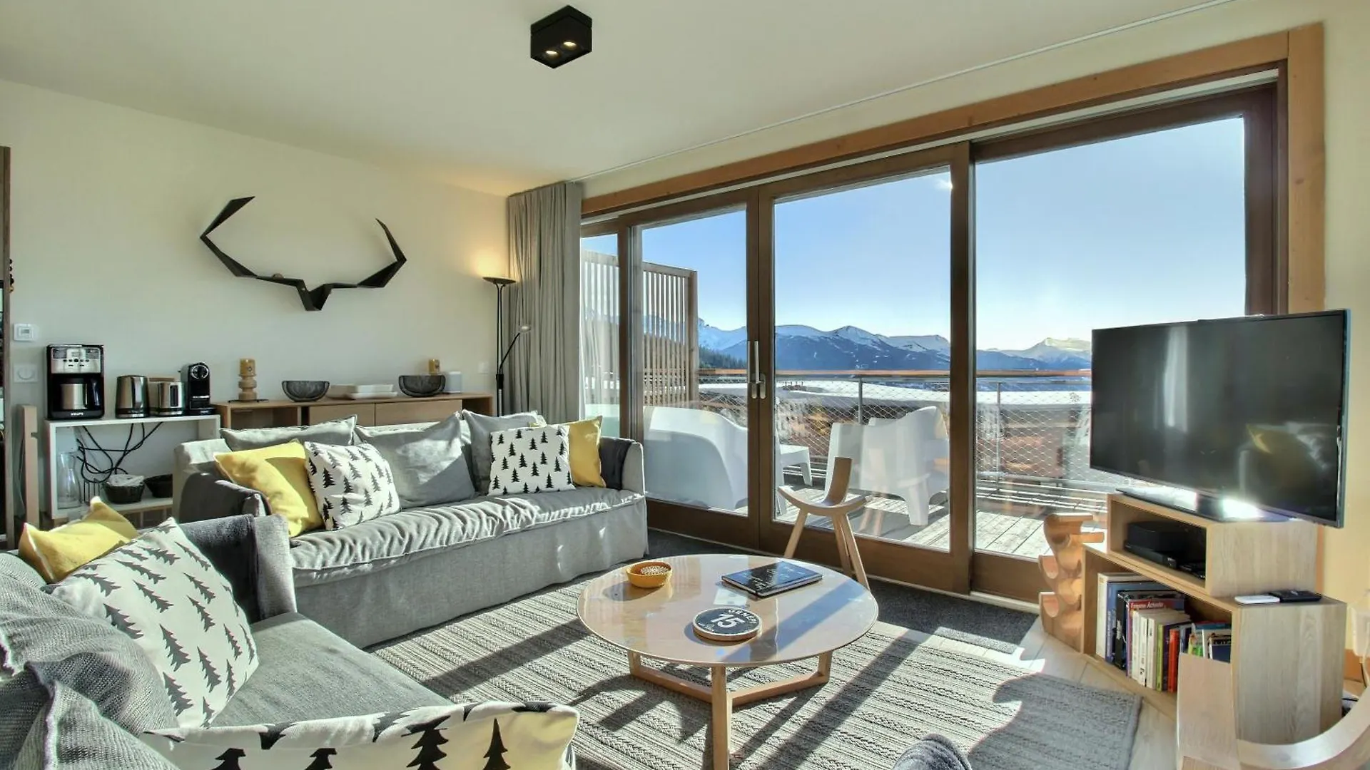 Arc 1600, Le Ridge, Appartement 12 Personnes Duplex Vue Montagne - Ski Aux Pieds - Sauna, Hammam, Jacuzzi, Piscine Les Arcs