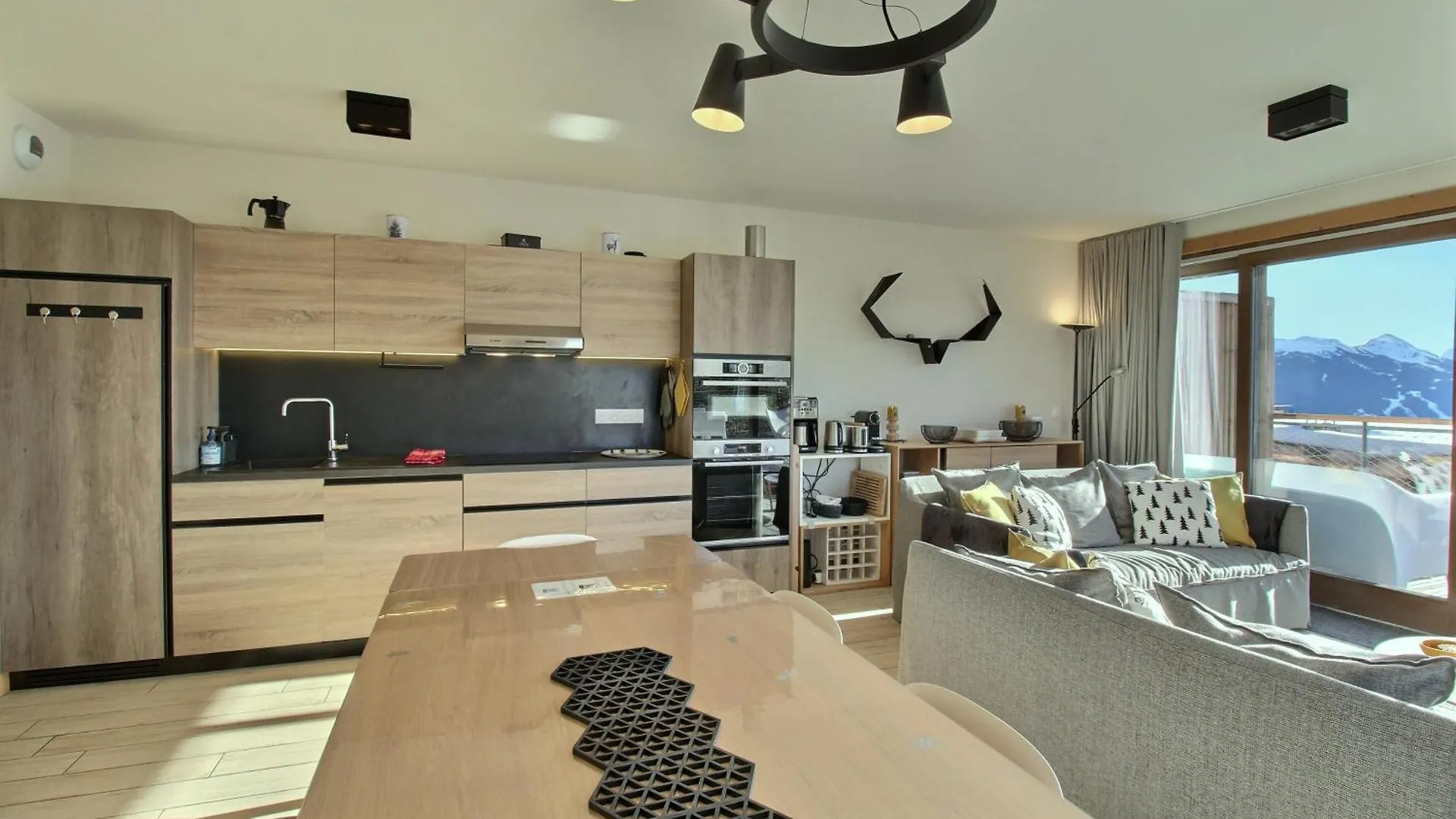 Arc 1600, Le Ridge, Appartement 12 Personnes Duplex Vue Montagne - Ski Aux Pieds - Sauna, Hammam, Jacuzzi, Piscine Les Arcs  0*, Les Arcs (Savoie)