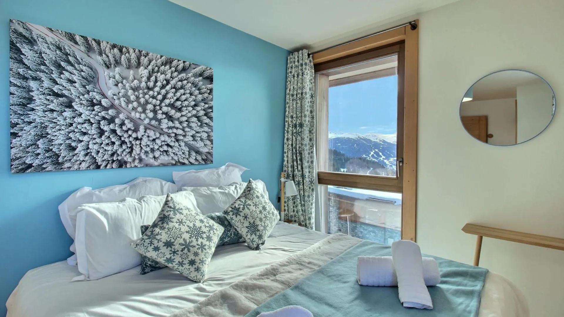 Arc 1600, Le Ridge, Appartement 12 Personnes Duplex Vue Montagne - Ski Aux Pieds - Sauna, Hammam, Jacuzzi, Piscine Les Arcs  0*, Les Arcs (Savoie)